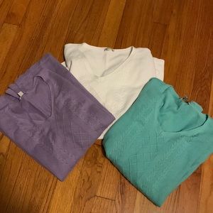Set of 3 Talbot Sweaters